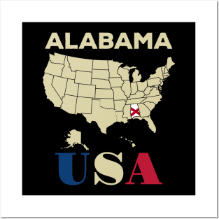 Alabama Posters and Art